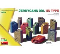 1:24 Jerrycans 20L US Type