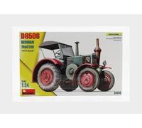 1:24 MINIART Lanz Bulldog D8506 German Tractor With Roof 1949 Kit MA24010
