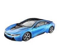 1 24 pour BMW I8 New Energy Coupé Modèle Simulation Alliage 19CM Collection de Bureau décorative Commémore Les Hommes et Les Femmes