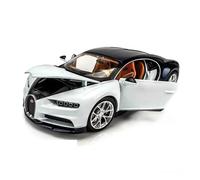 1 24 pour Bugatti Chiron échelle véhicules moulés sous Pression Haute Simulation modèle de Voiture en métal Fini modèle de Voiture(D)