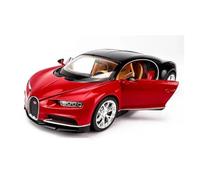 1 24 pour Bugatti Chiron échelle véhicules moulés sous Pression Haute Simulation modèle de Voiture en métal Fini modèle de Voiture(C)
