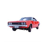 1:24 pour Dodge Charger 500 1969 Voiture Vintage Alliage Simulation Limitée Métal Statique Modèle Voiture Jouet Cadeau
