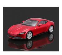 1 24 pour Ferrari Roma Alliage Simulation Voiture Modèle 19CM Rouge Décoré Bureau Garçons Montrer Hommes Collection Jouets