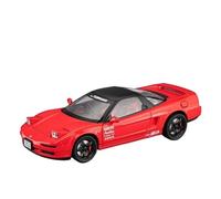 1 24 pour Honda Acura NSX MK1 NA1 Voiture Course Jouets Hyper Modèle Son Lumière Pull Back Véhicules Passionnés Garçon Cadeau Jouets Non RC(Rouge)
