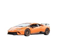 1:24 pour Lamborghini Huracan Performante Orange Sport Voiture Simulation Statique moulé sous Pression modèle de Voiture