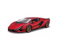1 24 pour Lamborghini Sian FKP 37 Alliage Rouge Voiture De Sport Modèle Statique Véhicules Moulés sous Pression Collection Réplique de Véhicule
