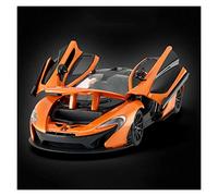 1 24 pour McLaren P1 Alliage moulé sous Pression Voiture de Sport Simulation Statique modèle Porte Peut être Ouverte Jouet(A)