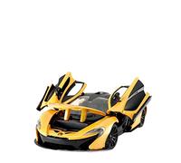 1 24 pour McLaren P1 Alliage moulé sous Pression Voiture de Sport Simulation Statique modèle Porte Peut être Ouverte Jouet(B)
