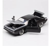 1 24 pour Plymouth Barracuda 1973 Vintage Muscle Racing métal moulé sous Pression modèle de Voiture finie