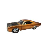 1:24 pour Plymouth Road Runner 1970 Simulation De Voiture Musculaire Modèle De Voiture Afficheur De Bureau Collection