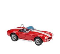 1:24 pour Shelby Cobra 427 S/C 1965 Voiture De Sport en Alliage Moulé sous Pression Modèle De Véhicule De Simulation Classique(Rouge)