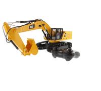 Caterpillar Diecast Masters 25001 Pelleteuse télécommandée 336 Next Gen Véhicule de Chantier Cat détaillé et réaliste en 1:24, env. 49 x 16,5 x 22 cm, env. 25 m, à partir de 8 Ans Jaune