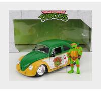 1:24 Vw Beetle 1962 Michelangelo Turtles Tartarughe Ninja JADA253285002-33741