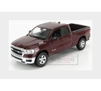 1:24 Welly Dodge Ram 1500 Double Cabine Pick-Up 2019 Bordeaux WE24104MR Modellin