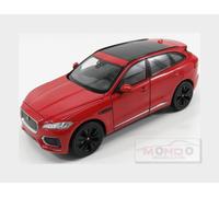1:24 Welly Jaguar F-Pace Suv 2016 Red Black WE24070R Modellino