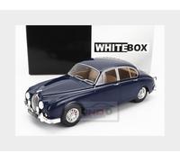 WhiteBox Voiture miniature 1:24 Jaguar MkII 3.8 1959 Bleu WB124201