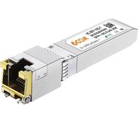 1,25/2,5/5/10GBase-T SFP+ 10gb RJ45 Module,Adaptateur sfp+ vers rj45 10gb,Cat.6a/7,jusqu'à 30 m,pour Cisco SFP-10G-T-S,Ubiquiti uacc-cm-rj45-mg,D-Link,MikroTik S+RJ10 and Other Open Switches