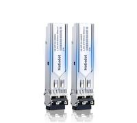 1.25 déchets et 10G déchets + fibre optique Transcsec Tech Multi monomode BIDI 500m-20km DDM pour placard UBNT Mikrotik Netgear etc. - Type 2pcs 1.25G 500m