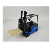 1 25 pour BYD ECB35 3S Batterie Chariot Élévateur Simulation Alliage Modèle De Voiture Ingénierie Voiture 18CM Décoratif Bureau Collection Mémorial Garçons