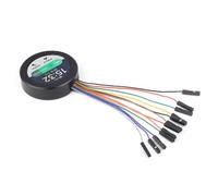 1.28 Pouce Écran Tactile Rond Basé sur Raspberry Pi RP2040 Microcontrôleur Carte de Développement, Accéléromètre et Gyroscope Intégrés, Résolution 240×240, Écran IPS 65K, CNC Boîtier Métallique