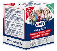 1-2Dry Stop Auréoles Patchs Aisselle Medium Blanc 20 Pièces
