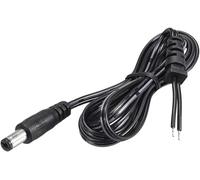 1.2M/4FT 4mm x 1.7mm 2A Male Plug DC Power Adapter Connector Cable Cord