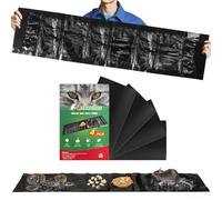1.2M Colle Souris 4 Pièces Piege a Souris, Produit Anti - Rat pour Cuisine Chambre Balcon Garage, Peut être Coupé