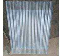1.2mm Plaque D'Éclairage du Jour, 2/3/5/8/10/12/15/18pcs Tole Ondulée pour Toiture, Panneaux De Toiture en Fibre De Verre Transparents, Panneaux De Toiture Protection UV (0.9×1.4m/35×55in,12pcs)