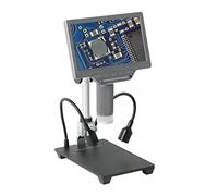 1 2MP 208X TF USB Microscope électronique numérique Objet Long Distance Effacer 1080P pour la réparation électronique