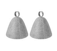 1 / 2pc Anti Heat Sauna Chapeau Épaissison De La Laine Laine Coiffure Turban Head Protections Séchage À Séchage Cap