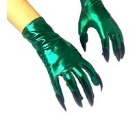 1. 2pcs Gothic Lace Gloves Women's Elegant Mittens for Halloween Weddings & Winter Galas Elegant Long Evening Gloves