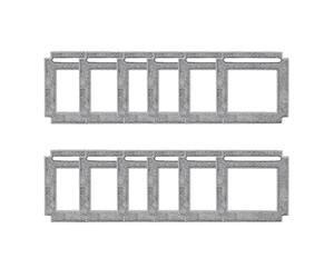 1 2pcs Mop Tampt apte à Hutt w66 Aspirateur Remplacement des pièces de rechange Robot