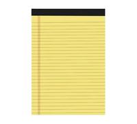 1/2pcs Small Note Pads A4/A5 Notebook College Ruled Legal Pads Color Notepads Study Back Writing Pads Perforated Narrow Ruled Pads of Paper for School & Office Supplies (2pcs A4 Yellow)