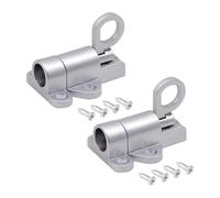 1/2Pcs Spring Latch With Screws Bolt Latch Lock Spring Latch Lock Automatic Spring Latch Pull Ring Door Bolt For Windows Door(1pcs-Black)