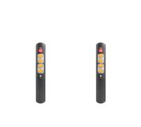1/2pcs Universal Learning TV Remote Copie Copie IR Remote 6 Big Butter Button Contrôleur for Smart TV Box STB DVD DVB VCR(2 PCS)