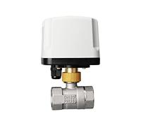 1/2quot; 3/4quot; 1quot; 1-1/4quot; Vanne à bille motorisée en acier inoxydable IP65, 220V 12V 24V, 3 fils, 2 commandes, vanne à bille électrique en laiton, 1 pièce(220VAC-CR02,1 Inch)