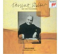 New York Philharmonic – Brahms : Symphonies n°1 et n°3 – 1953 – Sony Music