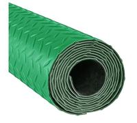 1.3 × 4m Tapis de Garage, Revêtement de Sol PVC en Rouleau avec Motif de Diamant, Protection sous Voiture, Idéal pour Garage, Remorque, Atelier, Résistant à l'eau et aux Taches