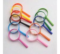 1/3/5/10 pièces Loupe portative colorée de 60 cm, loupe de lecture haute définition à fort grossissement, convient aux étudiants, légère et portable, peut être utilisée pour la recherche en t