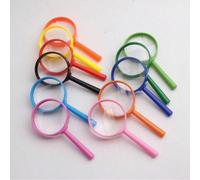 1/3/5/10pcs Loupe à main colorée de 60cm, loupe de lecture haute définition et à fort grossissement pour étudiants, très portable, peut être utilisée pour la recherche en t les récompenses en
