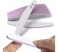 1/3/5/6/10/15/20/25/50 pièces Limes à ongles, Limes à ongles de ponçage, Outils de polissage, Planches de ponçage professionnelles double face, Outils de manucure pour ongles DIY, Convient pour le lim