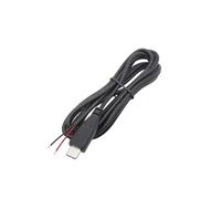 1/3/5 Pièces 2 Fils 4 Type C USB Mâle Femelle Câble D'alimentation Connecteur De Soudage USB-C Extension BRICOLAGE Réparation 0.3M 1M 2M(2Pin Male 2M,5Pcs)
