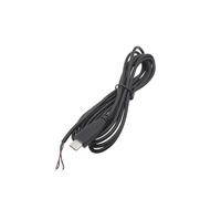 1/3/5 Pièces 2 Fils 4 Type C USB Mâle Femelle Câble D'alimentation Connecteur De Soudage USB-C Extension BRICOLAGE Réparation 0.3M 1M 2M(4Pin Male 2M,3Pcs)