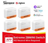1/3/5PCS Itead SONOFF ZBMINI-L2 Zigbee BRICOLAGE Smart Switch Module Sans Fil Neutre Requis de Commande À 2 Voies Pour La Domotique Intelligente sonoff zigbee interrupteur sonoff sin neutro ZBMINIL2 (