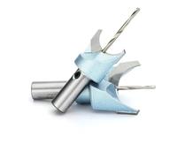 1/3/6/10 pièces Fraise à bois en carbure monobloc, queue de 10 mm, foret à bille de Bouddha en bois, perles de 6 à 30 mm, outil manuel de qualité industrielle(10x22)