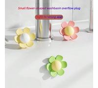 1/3/6/10pcs Bouchon de trop-plein en silicone - Un bouchon de trop-plein en forme de fleur pour les éviers de cuisine qui prévient efficacement les débordements et les obstructions ; un choix idéal po