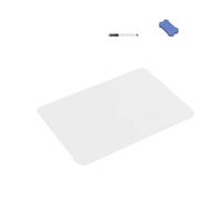 1/3/6 pièces petits tableaux blancs tableau d'affichage avec marqueurs de gomme tableau blanc double face pour étudiants tableau d'affichage de enseignant tableaux blancs avec gomme