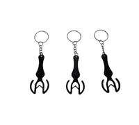1/3/6 pièces Porte-clés jeton pour caddie, outil de déverrouillage de chariot de supermarché, dispositif de déclenchement portable et réutilisable avec jeton