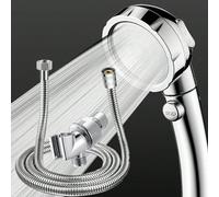 1/3 ensemble avec pomme de douche réglable à 3 modes et robinet de douche en laiton de style allemand. Décoration de salle de bain, décoration d'automne, accessoires de salle de bain douche simple,Pom