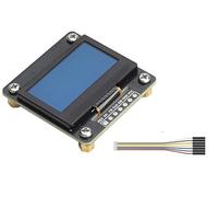 1.3 inch OLED Display Module 128x64 SH1106 Screen SPI I2C Interface Compatible with for Raspberry Pi Arduino ESP32 STM32, 3.3V/5V OLED Board for Microcontroller Projects
